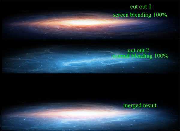 ‘PS合成制作梦幻太空时代的光天使的场景‘