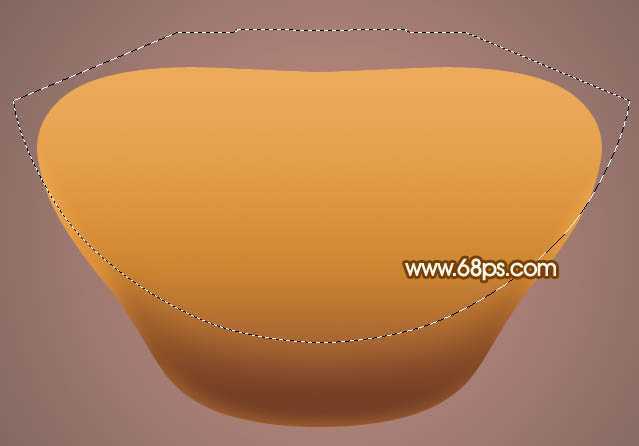 ‘Photoshop设计制作一个漂亮的金色元宝‘