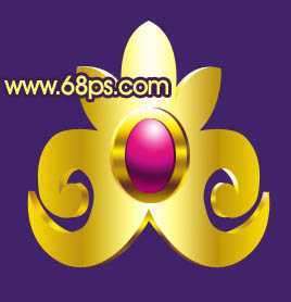 ‘Photoshop打造非常华丽的宝石花边字效果‘