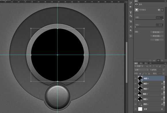 ‘PS鼠绘漂亮超质感的旋钮‘