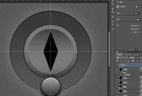 ‘PS鼠绘漂亮超质感的旋钮‘