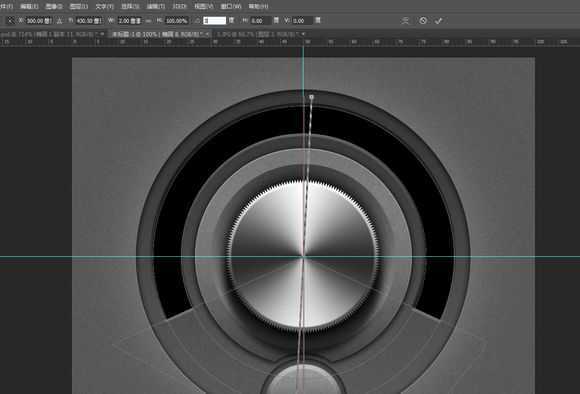 ‘PS鼠绘漂亮超质感的旋钮‘