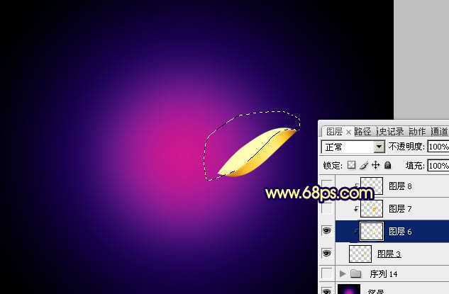 ‘Photoshop将制作出非常精致有质感的黄金色莲花‘