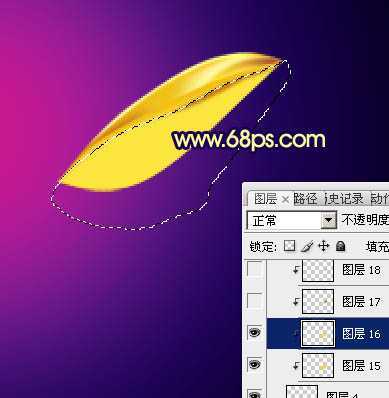 ‘Photoshop将制作出非常精致有质感的黄金色莲花‘