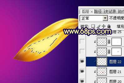 ‘Photoshop将制作出非常精致有质感的黄金色莲花‘