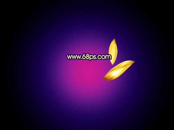 ‘Photoshop将制作出非常精致有质感的黄金色莲花‘