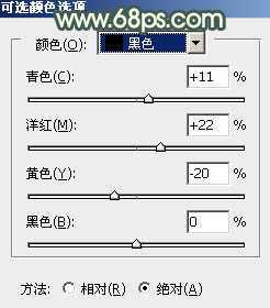 ‘Photoshop将外景美女图片打造出淡淡的古典黄灰色‘