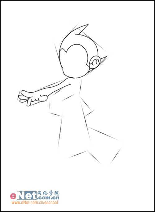 ‘PS绘制可爱的卡通人物‘