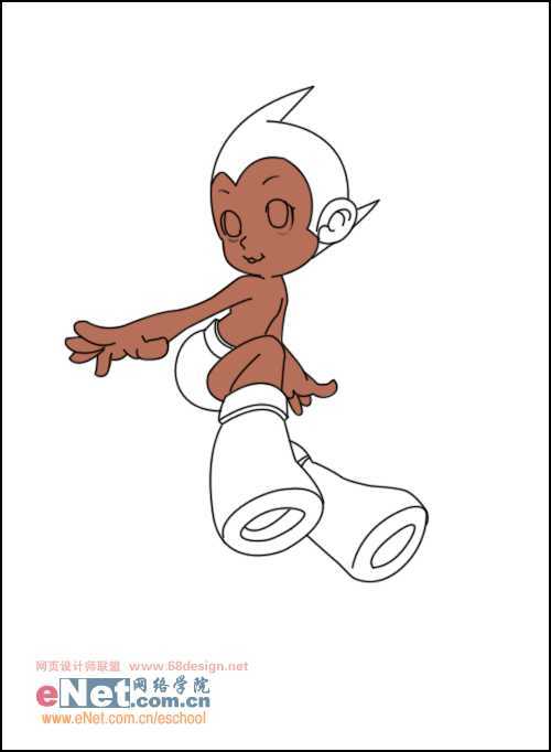 ‘PS绘制可爱的卡通人物‘