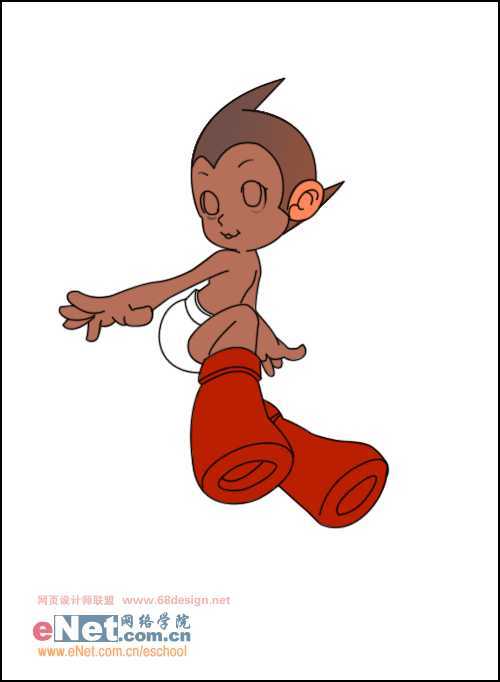 ‘PS绘制可爱的卡通人物‘