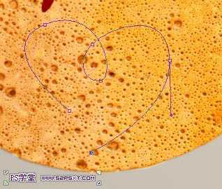 ‘Photoshop设计制作出在饼干上加上逼真的蜜汁字‘