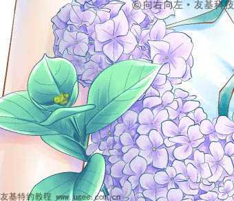 ‘photoshop鼠绘清爽的卡通美女插画效果‘