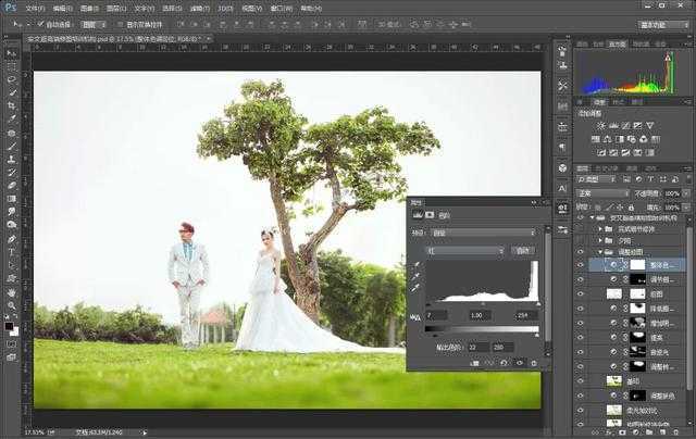 ‘教你如何打造大气唯美的夕阳婚纱照后期修图‘