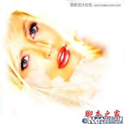 ‘Photoshop快速将人物普通照片调制出暖色幻想色‘