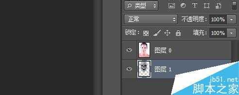 ‘用PS将一个美女变成骷髅的GIF动态图‘