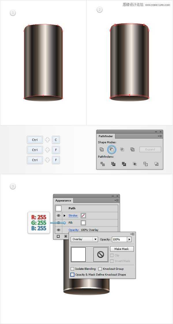 Illustrator制作神话般的指甲油文字效果,PS教程,思缘教程网