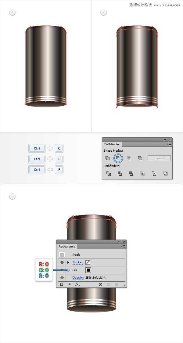 Illustrator制作神话般的指甲油文字效果,PS教程,思缘教程网