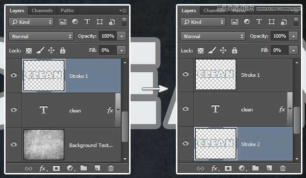 ‘使用Photoshop制作塑料效果的3D立体字教程‘