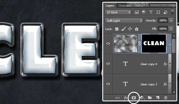 ‘使用Photoshop制作塑料效果的3D立体字教程‘