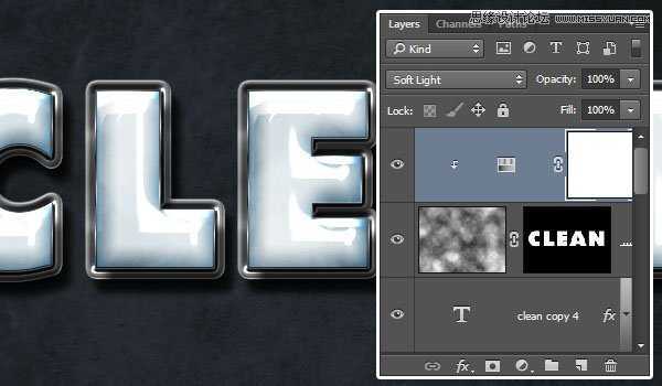 ‘使用Photoshop制作塑料效果的3D立体字教程‘