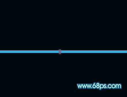 ‘Photoshop制作简单的蓝色光晕‘