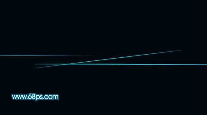 ‘Photoshop制作简单的蓝色光晕‘