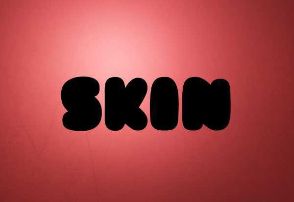 ‘Photoshop打造另类的鲜肉字‘