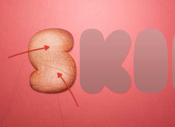 ‘Photoshop打造另类的鲜肉字‘