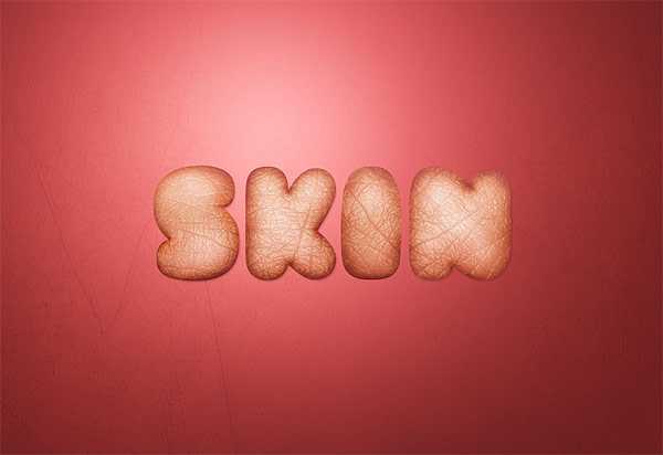 ‘Photoshop打造另类的鲜肉字‘