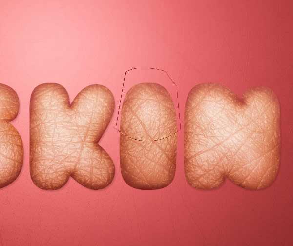 ‘Photoshop打造另类的鲜肉字‘