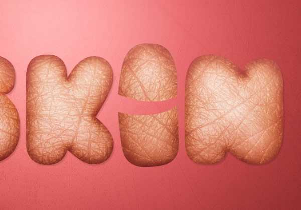 ‘Photoshop打造另类的鲜肉字‘