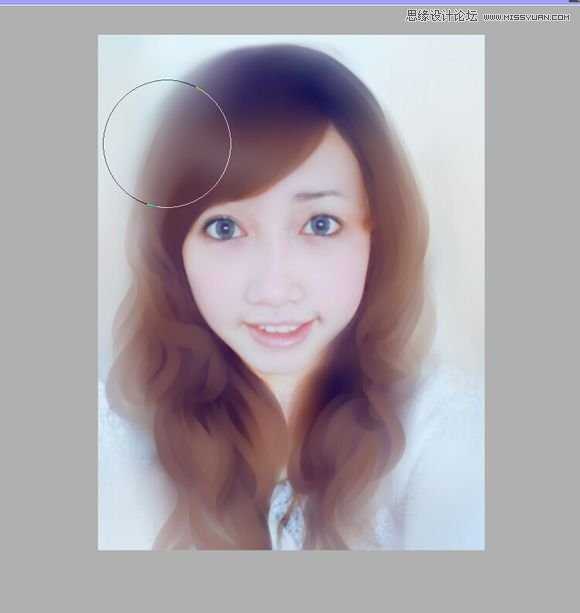 ‘Photoshop结合AI把手机人物转为梦幻唯美的手绘效果‘