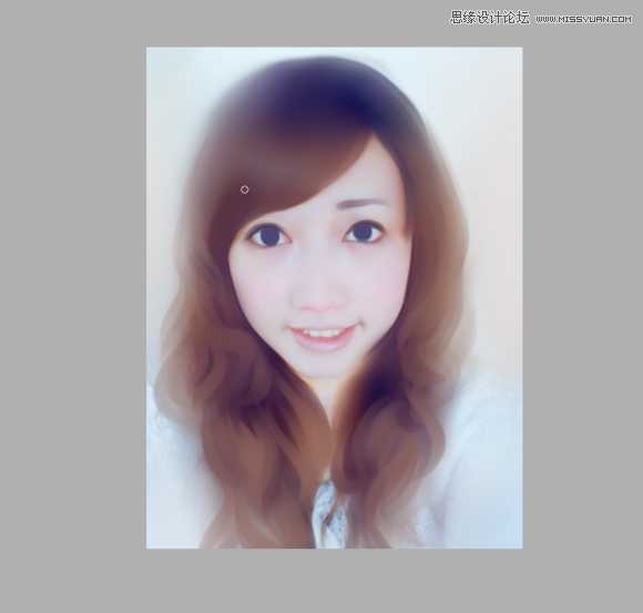 ‘Photoshop结合AI把手机人物转为梦幻唯美的手绘效果‘