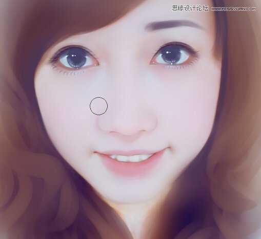 ‘Photoshop结合AI把手机人物转为梦幻唯美的手绘效果‘