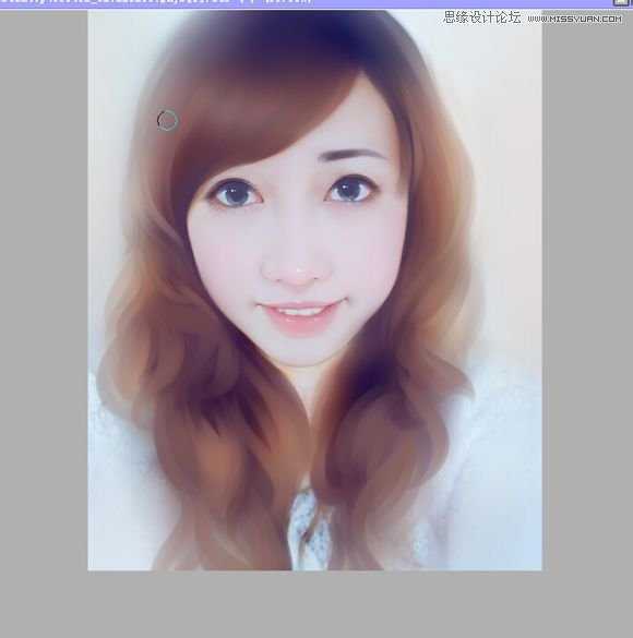 ‘Photoshop结合AI把手机人物转为梦幻唯美的手绘效果‘