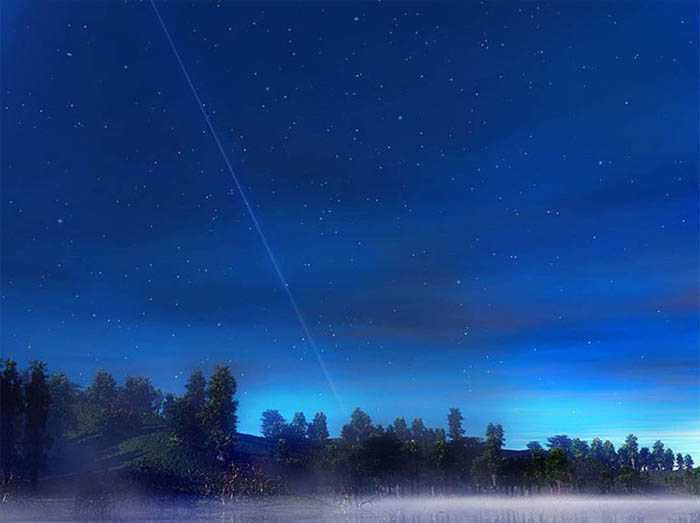 ‘Photoshop设计制作出梦幻卡通的夜精灵壁纸‘