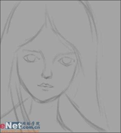 Photoshop手绘美丽忧郁的SD娃娃_脚本之家jb51.net整理