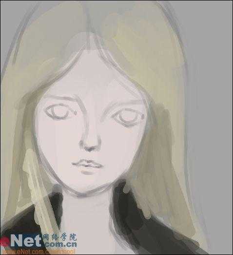 Photoshop手绘美丽忧郁的SD娃娃_脚本之家jb51.net整理