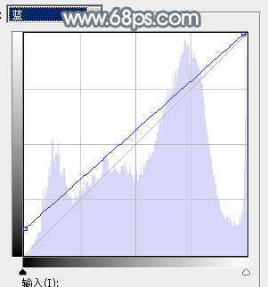 ‘Photoshop将外景美女加上唯美的秋季淡冷色‘