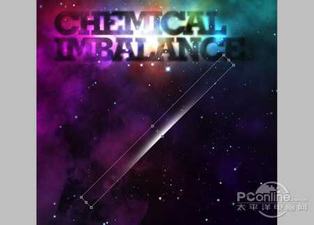 ‘Photoshop设计制作非常梦幻的彩色潮流星云字‘