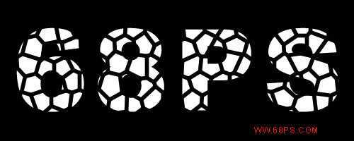 ‘photoshop设计打造出逼真石头摆出的文字技巧‘