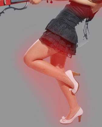 ‘PS合成性感女神在水上演奏小提琴的动感照片教程‘