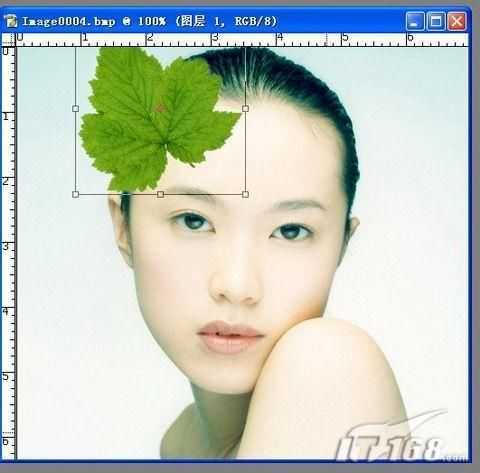 ‘PS为素颜MM打造冷艳彩妆教程‘
