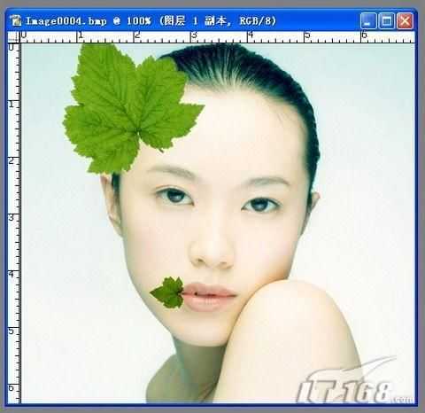 ‘PS为素颜MM打造冷艳彩妆教程‘