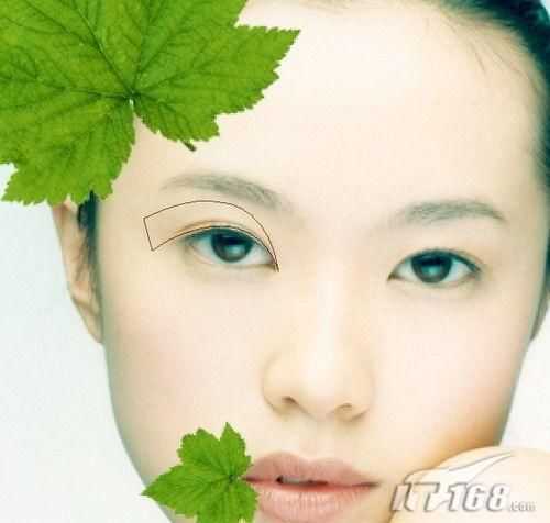 ‘PS为素颜MM打造冷艳彩妆教程‘
