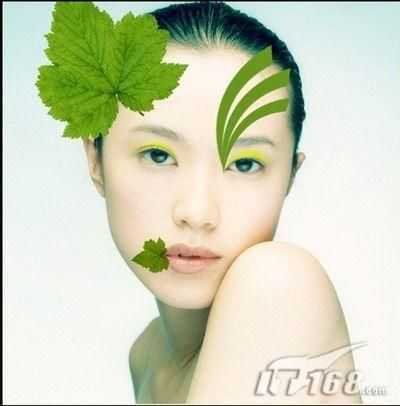 ‘PS为素颜MM打造冷艳彩妆教程‘