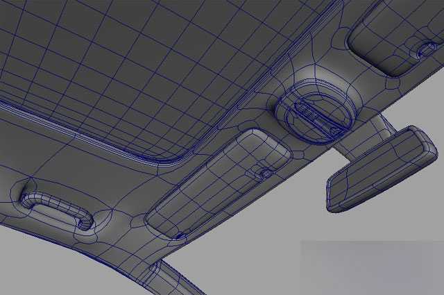 MAYA打造奔驰CLS 550跑车 脚本之家 MAYA建模教程interior5