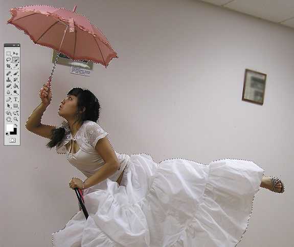 ‘photoshop设计制作出梦幻美女飞天效果教程‘