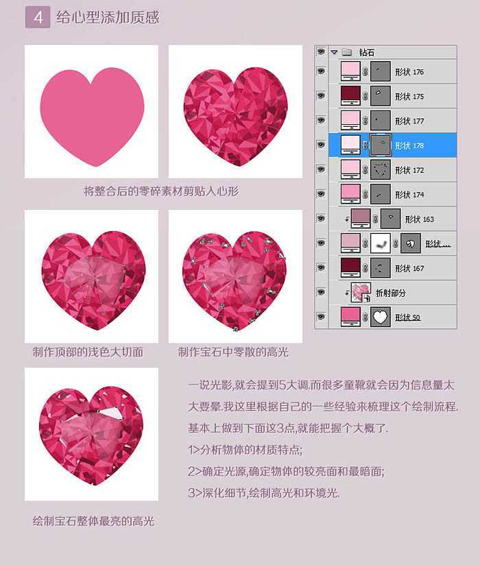 ‘Photoshop制作非常华丽的高端大气时尚水晶凉鞋‘