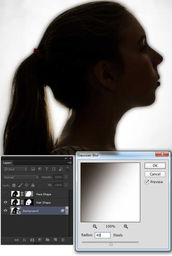 ‘PS合成生动的画面融入人物头部创意二次曝效果‘